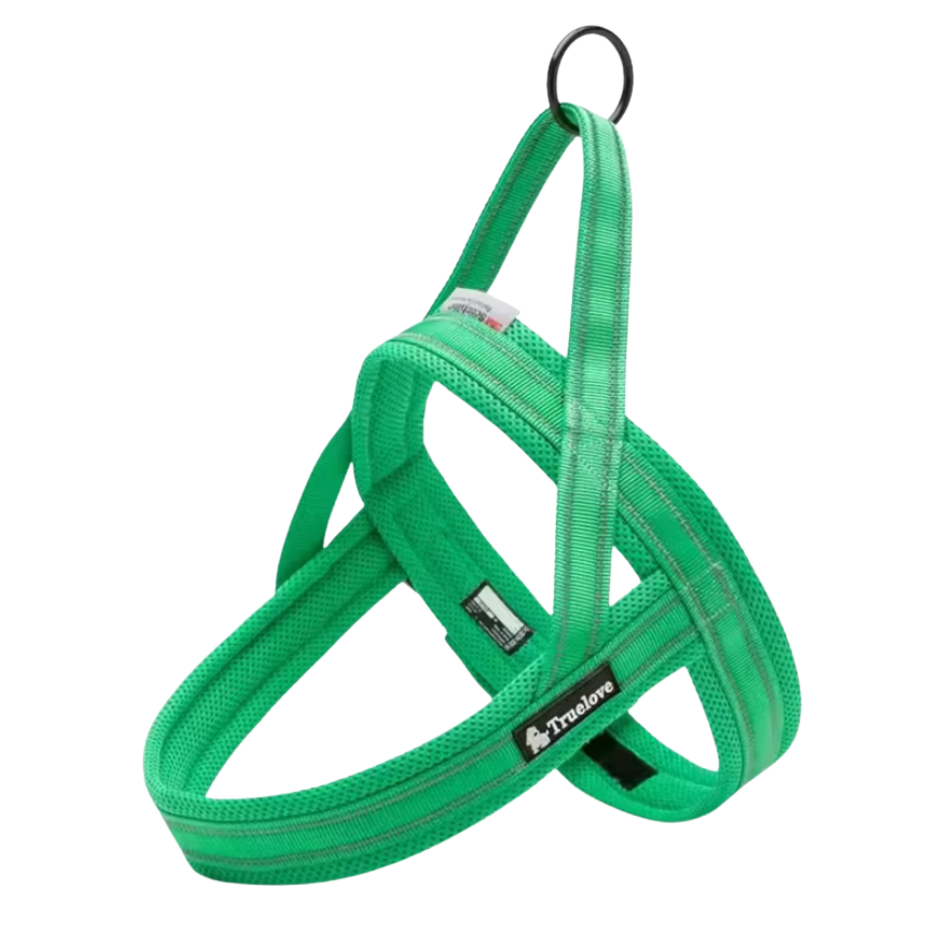 Norwegergeschirr mit 3M Reflexion True love for Dogs, Hundegeschirr, Komfortabel, Reflektierend, Strapazierfähig, Einfach anzupassen, Sicherheit, 