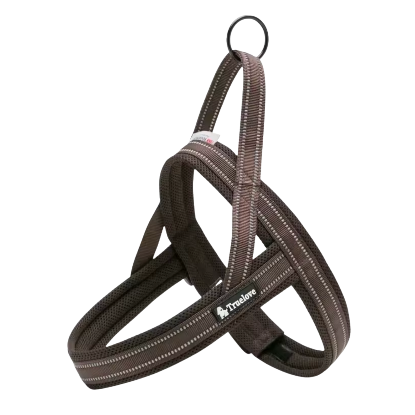 Norwegergeschirr mit 3M Reflexion True love for Dogs, Hundegeschirr, Komfortabel, Reflektierend, Strapazierfähig, Einfach anzupassen, Sicherheit, 