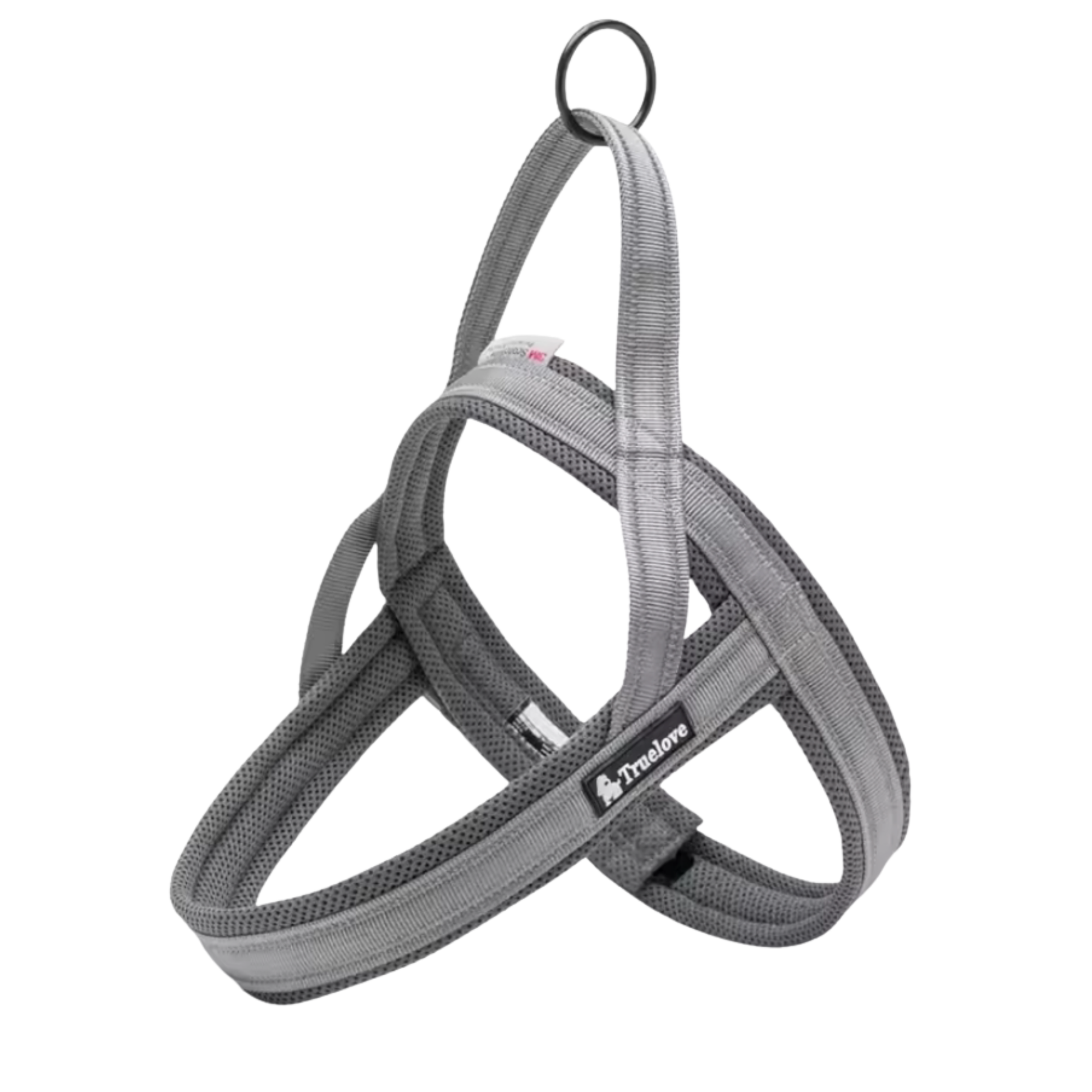 Norwegergeschirr mit 3M Reflexion True love for Dogs, Hundegeschirr, Komfortabel, Reflektierend, Strapazierfähig, Einfach anzupassen, Sicherheit, 