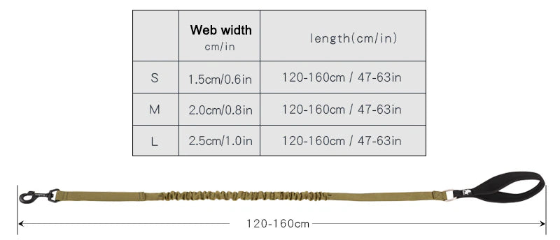 Robuste Bungee Hundeleine true love for dogs online store