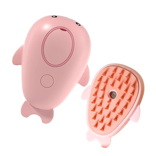 SteamBrush™ 3 in 1 | Elektrische Fellbürste mit Sprühfunktion für Hunde & Katzen | USB wiederaufladbar