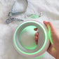 Smarte Rolleine, Smart LED-Rolleine Flexi Roll-Leine mit LED-Licht (3 m) MOESTAR UFO True Love for Dogs 2022 Original MOESTAR UFO einziehbare Haustierleine 2 Plus Hunde-Traktionsseil, flexible Ringform, 3,0 m, mit wiederaufladbarem LED-Licht
