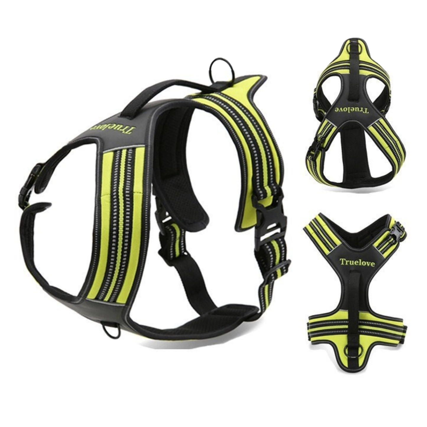 Sportliches Hundegeschirr mit 3M Reflexion True Love for Dogs