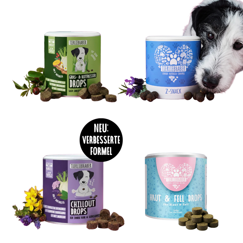Tierliebhaber Super Bundle Grasfresser Chill out Z-Snack Haut und Fell