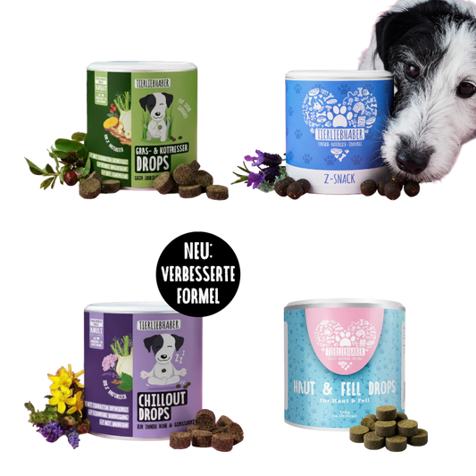 Tierliebhaber Super Bundle Grasfresser Chill out Z-Snack Haut und Fell