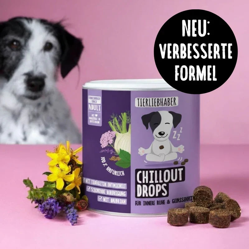 Reise Bundle Chillout Drops zur Beruhigung & Belohnungsdrops von Tierliebhaber