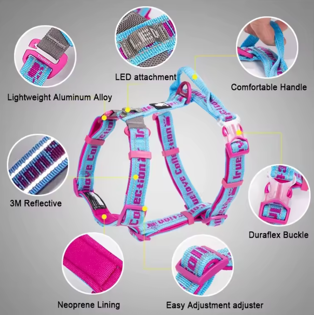 "TRUE LOVE COLLECTION" Sportliches Geschirr True Love for Dogs