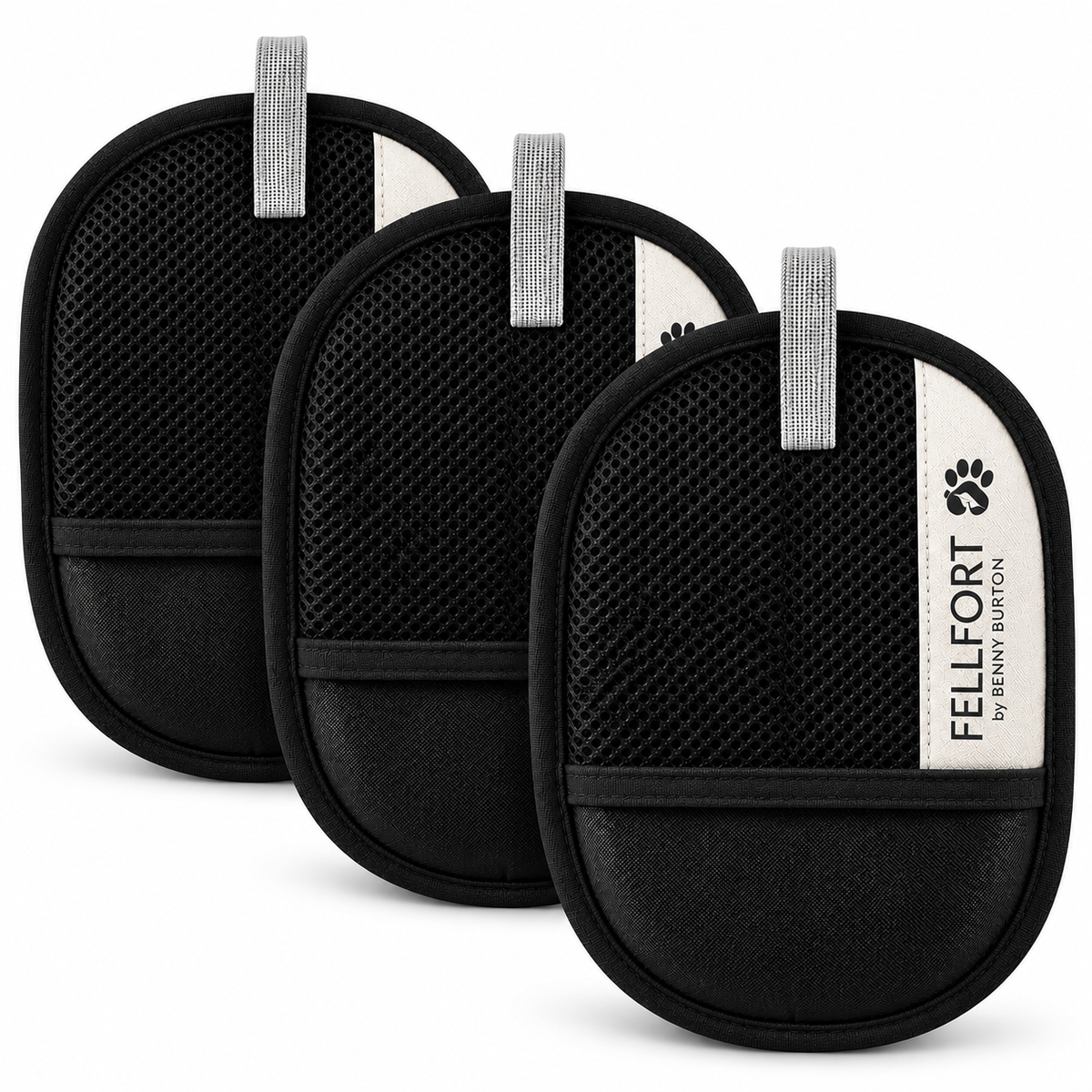 FELLFORT Tierhaarentferner Premium Version Hunde Katzen Sofa Kleidung Auto wiederverwendbar