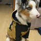 Wasserdichte Hundejacke mit Kapuze „Space Edition“