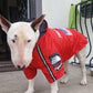 Wasserdichte Hundejacke mit Kapuze „Space Edition“