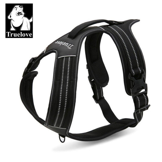 Sportliches Hundegeschirr mit 3M Reflexion True Love for Dogs