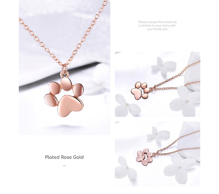 Halskette mit Pfotenanhänger Tier_Halskette  Pfotenanhänger_silber  Pfotenanhänger_geschenk  Opal_Halskette  Hundeliebhaber  Hund_Halskette  Halskette_schneller_versand  Halskette  Geschenk_Mädchen  Geschenk_Frau  Feine_Kette_silber  Charmes  Anhänger